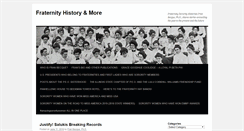 Desktop Screenshot of fraternityhistory.com